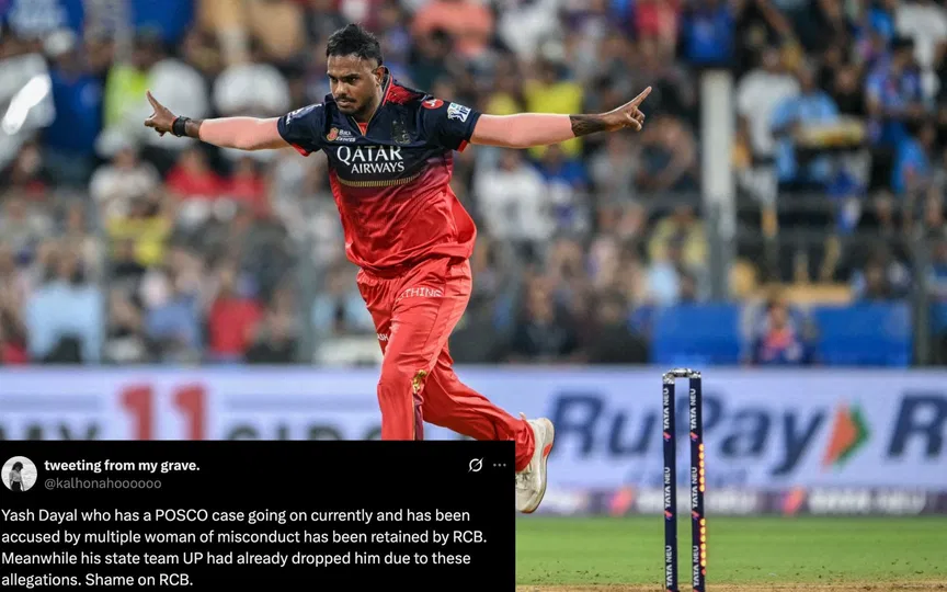 "Shameful and horrific": RCB face backlash for retaining Yash Dayal before IPL mini auction "Shameful and horrific": RCB face backlash for retaining Yash Dayal before IPL mini auction